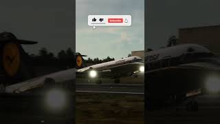 Fokker F28 Lufthansa Landing [upl. by Celeste]