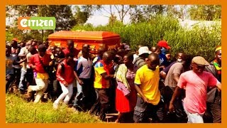 Gunshots as chaos rock burial of musician Abenny Jachiga [upl. by Brecher391]