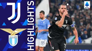 Lazio 02 Juventus  A Bonucci brace wins it for Juve  Serie A 202122 [upl. by Cline]