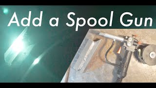 How to Add a Spool Gun for Aluminum Welding to the 250A Mig Pro by Yes Welder and Other Welders Too [upl. by Noirad]