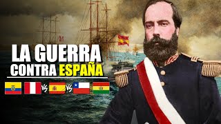 🔴La Guerra HispanoSudamericanaRESUMENGuerra España contra Peru y Chile 18651866 [upl. by Anim]