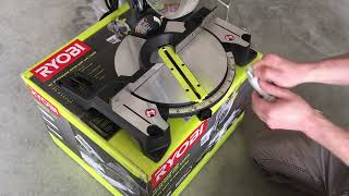 Testing 150 RYOBI 10in Miter Saw [upl. by Sibell922]