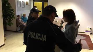 Wadowice Policja zatrzymuje blogerkę [upl. by Aeneg]