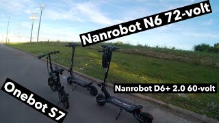 Quick Ride On The Nanrobot D6 20 60volt Fireworks And A Race [upl. by Adoc]