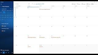 Aplikacja kalendarza dla Windows 10 PREZENTACJA Calendar app for Windows 10 REVIEW [upl. by Neeron]