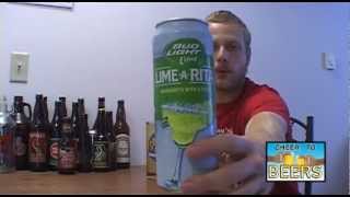 Bud Light LimeARita  Beer Review 93 [upl. by Hcone]