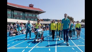 VIS Open Day 2024  Parades Podiums Paris Olympians and Paralympians [upl. by Narf758]