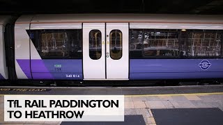 TfL Rail Paddington to Heathrow [upl. by Kaslik]