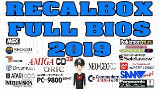 NEW RECALBOX BIOS 2020 PACK FULL BIOS32CD ORIC 3DO ATARI 5200 DREAMCAST NO RECALBOX V7 BIOS [upl. by Leamiba]