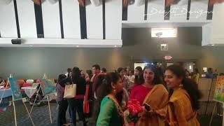 Kavya Selvakumars Solo Art Exhibition  Part 1 [upl. by Rekyr581]