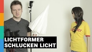 Entfesselt blitzen für Einsteiger Lichtformer schlucken Licht  Basiswissen  HD [upl. by Einallem]