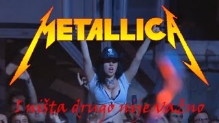 METALLICA  NOTHING ELSE MATTERS LIVE  PREVOD [upl. by Retniw]