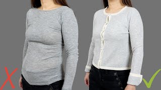 9 Life Changing Clothing Hacks if you have a Tummy like me [upl. by Nawuj]