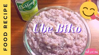 HOW TO COOK UBE BIKO SIMPLE QUICK AND EASY  MkCoNa [upl. by Aeriela]