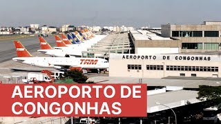 Como é o AEROPORTO DE CONGONHAS  SÃO PAULO [upl. by Hagi]