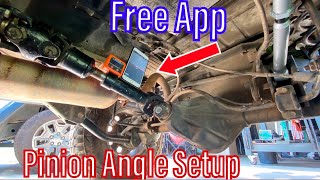 Jeep Tj  Lj Wrangler How To Properly Measure amp Setup Rear Pinion amp Double Cardan Driveshaft Angles [upl. by Chastain]