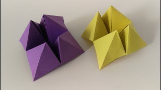 KAĞITTAN TUZLUK YAPIMI  Origami [upl. by Neerahs796]