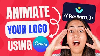 Create an Animated Logo with Canva  Easy Tutorial for Beginners [upl. by Ynoble]