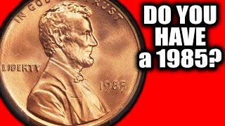 Heres WHY these 1985 Pennies are WORTH MONEY [upl. by Koslo]