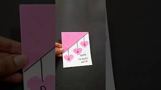 DIY fathers day greeting card idea ❤️ [upl. by Faye]