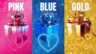 Choose Your Gift 2024 💝💝🎁 3 gift box challenge 2 good vs 1 bad 3giftbox pickonekickone quiz [upl. by Kudva]