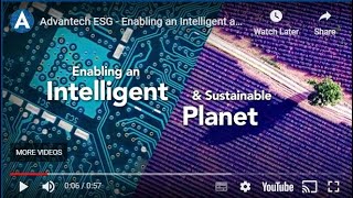 Advantech ESG  Enabling an Intelligent and Sustainable Planet [upl. by Pietrek]