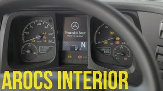 Mercedes Arocs Trucks Interior [upl. by Doe410]