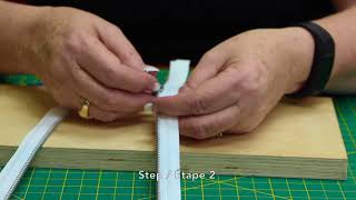 How To Replace a Reversible Zipper Slider [upl. by Aleemaj]