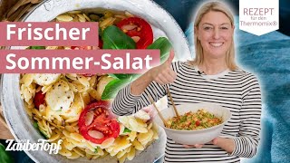 🍅 Frisch amp Leicht Orzo Salat  Thermomix® Rezept [upl. by Nosneb]