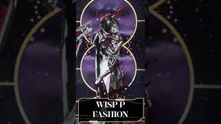 WARFRAME Wisp Prime Fashion Frame  Blood Reverie warframe tennogen fashionframe shorts wisp [upl. by Imorej]