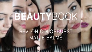 BeautyBook  Revlon ColorBurst Matte Balms  Kaushal Beauty [upl. by Ymeon]