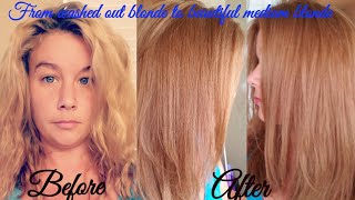 How to go from light blonde to medium beige blonde [upl. by Oilalue910]