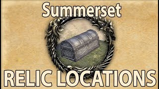 ESO Summerset Summerset Relics Locations – Achievement  Trophy Guide [upl. by Oriana35]