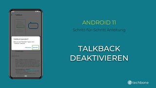 TalkBack deaktivieren Android 11 [upl. by Macnamara]