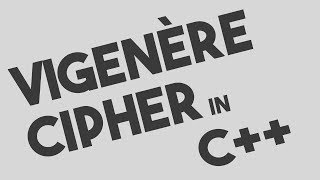 Vigenere Cipher Encryption amp Decryption in C [upl. by Quinn]