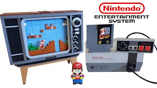 LEGO Nintendo Entertainment System 71374 Review [upl. by Dream]