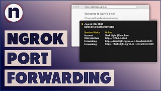 How To Setup Ngrok HTTP and TCP Tunnels  Port Forwarding [upl. by Tsirhc]