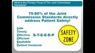 Intro to The Joint Commission  Inside the Survey and Beyond the Standards [upl. by Llerot]