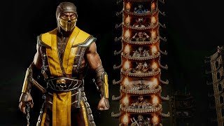 Champion Klassic Tower  OG Ninja Scorpion  Hard  Mortal Kombat 11 [upl. by Mot83]