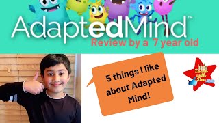 Adapted Mind ReviewBy a 7 year oldLearn with Dev5 things I like about adapted mind [upl. by Treulich]