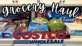 Costco Monthly Grocery Haul [upl. by Akemyt]