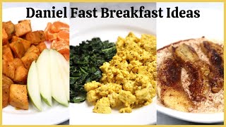 3 Daniel Fast Breakfast Ideas Quick and Easy [upl. by Egidio913]