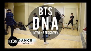 BTS quotDNAquot Dance Tutorial Intro Breakdown [upl. by Haisi959]