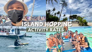 BORACAY ISLAND HOPPING SUMMER  LATEST ACTIVITY RATES [upl. by Cherise]