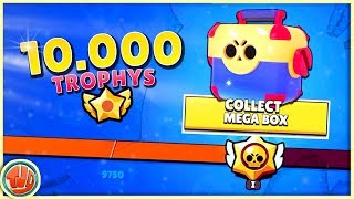 YESSSSS 10000 Trofeeën Gehaald In Brawl Stars [upl. by Ayiram]