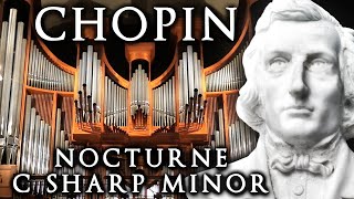 CHOPIN  NOCTURNE C SHARP MINOR Op Posth  ORGAN JONATHAN SCOTT [upl. by Amsaj]