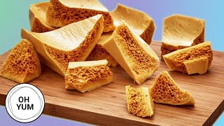 Professional Baker Teaches You How To Make HONEYCOMB [upl. by Fenella]