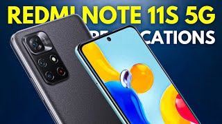 Redmi Note 11S 5G Specifications  Device Specs [upl. by Cornelle]