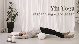 Yin Yoga für den Abend  Entspannung amp Loslassen für eine erholsame Nacht [upl. by Ramahs800]