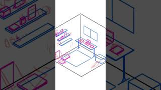 Isometric room drawing [upl. by Torin]